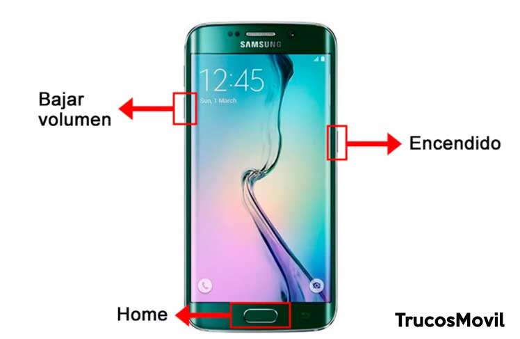 Pantalla negra celular Samsung