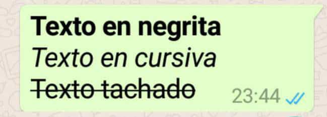 Como poner Negritas en WhatsApp